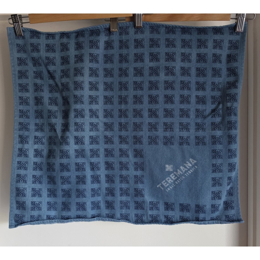 Teremana Bandana Blue Scarf Wrap Head Neck